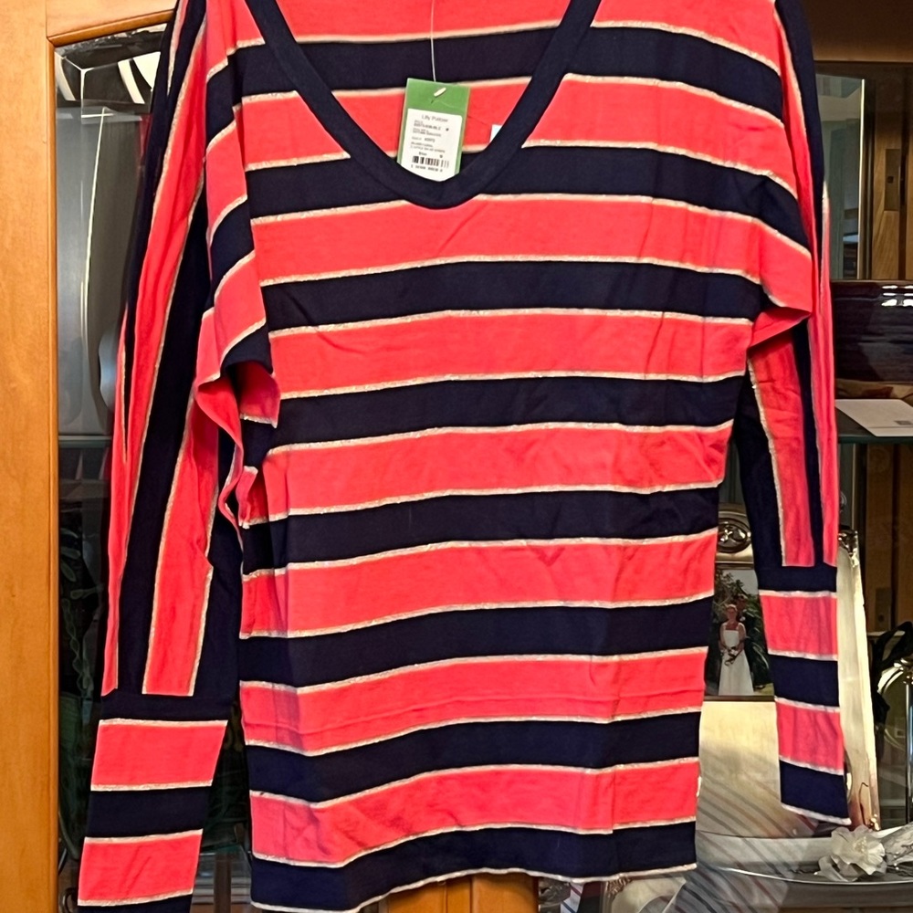 Spring coral sweater